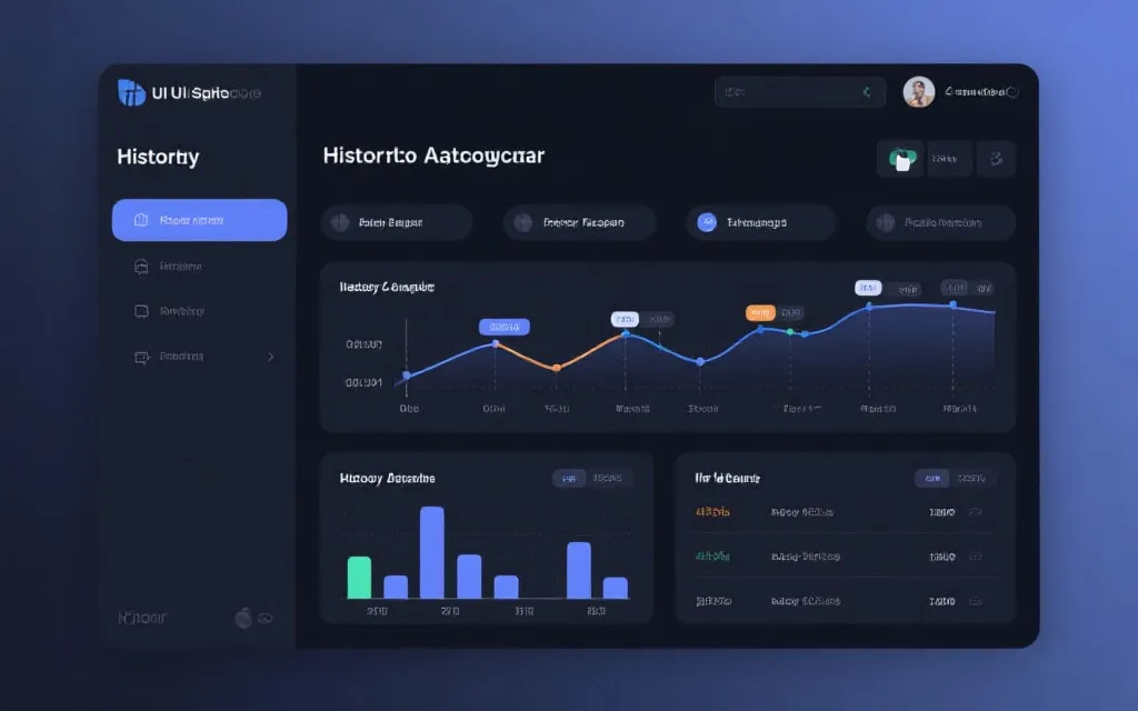 历史数据归档与检索界面